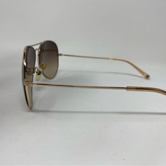 Michael Kors Red and Gold Aviator Sunglasses main image 9
